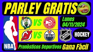 Pronósticos Deportivos💵 NBA y NHL 5 Equipos Imperdibles💥 Parley Gratis 💥Picks NBA Picks NHL 💵💵💵 [upl. by Marlena]