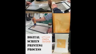 Digital Screen Printing Workshop  MiScreen A4 Demo [upl. by Soinotna]