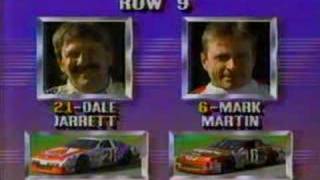 1991 Daytona 500 Starting Lineup [upl. by Enobe315]