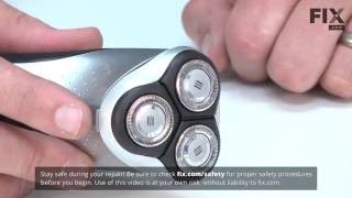 Norelco Shaver Razor Repair – How to Replace the Shaver Heads [upl. by Bird]