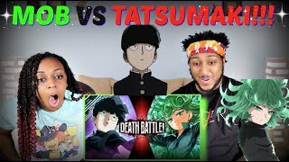 Death Battle quotMob VS Tatsumaki Mob Psycho 100 VS One Punch Manquot REACTION [upl. by Sulienroc186]