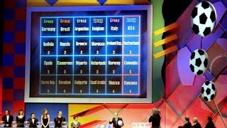 USA 94  FIFA World Cup Draw  EUROSPORT [upl. by Campy]