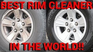 BEST RIM CLEANER IN THE WORLD And FREE [upl. by Vallie]