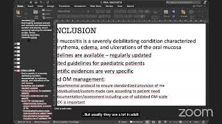 MAPD webinar 2024 Understanding amp Managing Oral Mucositis [upl. by Hannej]