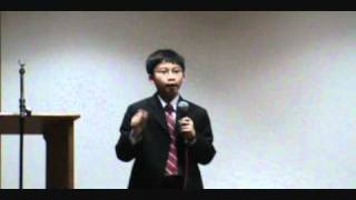 Education Inspirational Speech for Parents by Khang Tuong Nguyen 11yrs old [upl. by Alberik]