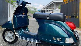 Review Vespa New PX 2004 Original [upl. by Ettenahs365]