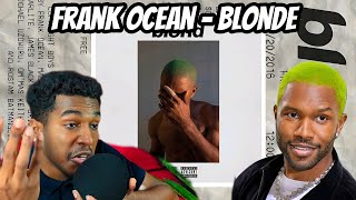 Frank Ocean  Blonde Album Reviewreaction [upl. by Enelloc]