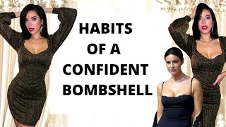 12 Habits To Become a Confident Bombshell Overnight  Self Love Habits [upl. by Noiroc]