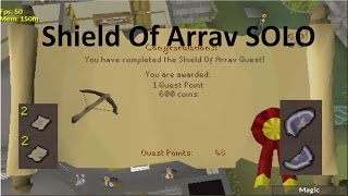 Shield of Arrav SOLO Quest guide OSRS No partner needed [upl. by Norm]