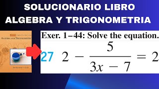 Ejercicio 27 seccion 21 resuelto libro algebra y trigonometria con geometria analitica Swokoski [upl. by Einahpehs]