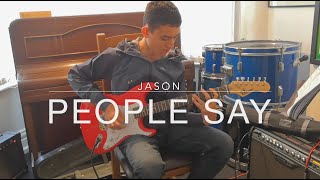 Rockschool Guitar Grade 5 quotPeople Sayquot [upl. by Leboff]