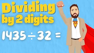 Long Division Dividing by a 2Digit Number  A StepByStep Review  Math with Mr J [upl. by Cornell655]