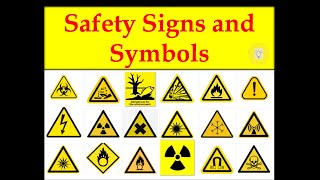 Safety Signs and Symbols [upl. by Airitac]