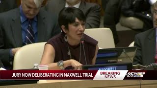 Jury deliberations underway in Ghislaine Maxwell trial [upl. by Ahselyt]