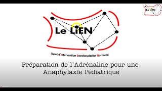 Préparation de ladrénaline pour une anaphylaxie pédiatrique [upl. by Damas]