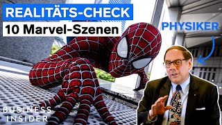 MarvelFilme und Physik Wissenschaftler verrät wie realistisch die SuperheldenUniversen sind [upl. by Elrem523]