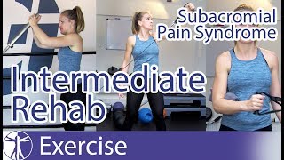 Subacromial Pain Syndrome SAPS  Intermediate Subacute Phase Rehab [upl. by Anav]