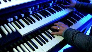 HAMMOND B3 PORTABLE  LESLIE USELESS  JAMMING  Synthcloud [upl. by Vareck273]