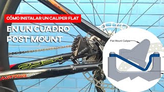 ¿Es posible instalar frenos FLAT MOUNT en cuadros POST MOUNT [upl. by Brenna]