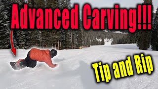 Tip and Rip Advanced Snowboard Carving GUIDE [upl. by Hurwitz847]