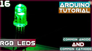 How to program RGB LEDS with the setColor function  Arduino Tutorial16 [upl. by Alemahs]