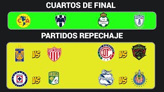 ASÍ se JUGARÁN los PARTIDOS de REPECHAJE en la LIGA MX torneo APERTURA 2022 [upl. by Fuller]