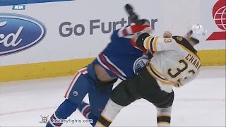 Zdeno Chara vs Zack Kassian Mar 16 2017 [upl. by Watkins]