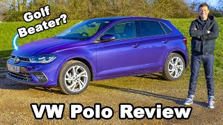 Volkswagen Polo 2022 review  now better than a Golf [upl. by Lichter]