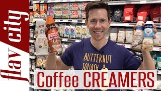 HUGE Coffee Creamer Review  Which Ones To Buy amp Avoid [upl. by Gawain]