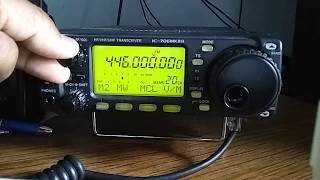 IC 706 repeater prog Long method [upl. by Aldin]