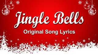 Jingle bells with lyrics  Jingle bells original song with lyrics  Christmas song for kids [upl. by Katine]