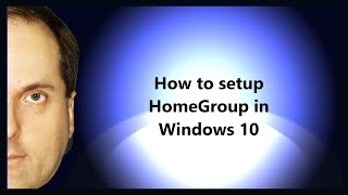 How to setup HomeGroup in Windows 10 [upl. by Akinyt]