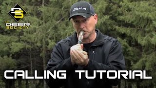 Deer Calling Tutorial  Extinguisher [upl. by Brelje943]