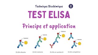 ELISA  Enzyme linked immunosorbent assay  Test Immunoenzymatique  Principe et Applications [upl. by Eirojam72]