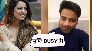 Srishty Rode से BREAKUP के बाद Manish Naggdev ने की बात LIVE Video Hindirush [upl. by Kiefer]