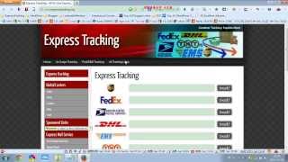 Track your package on Expresstrackingorg [upl. by Llenahc]