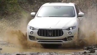 New 2016 Maserati Levante  off road footage [upl. by Mahan]