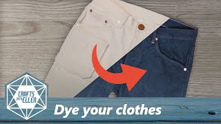 How to dye your clothes  Tutorial [upl. by Mutua]