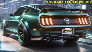 NEW 2025 Ford Mustang Boss 302 Model  Official Reveal  FIRST LOOK [upl. by Gwenore391]