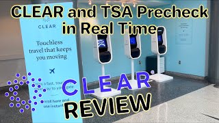 How to Get Through Airport Security in Less Than 3 Minutes  CLEAR and TSA Precheck  CLEAR Review [upl. by Arlyne]