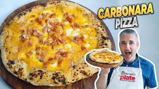 How to Make CARBONARA PIZZA Like an Italian [upl. by Wade267]