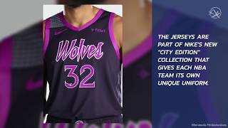 Minnesota Timberwolves Have New PrinceInspired Uniforms [upl. by Gapin]