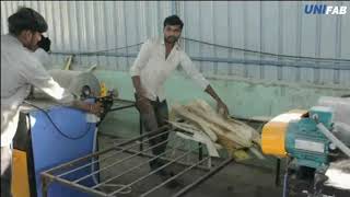 Banana Fiber Extraction Machine by UNIFAB India Solutions [upl. by Nicks]