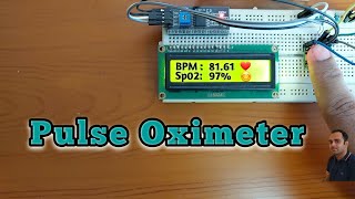 Pulse Oximeter DIY  Monitoring BPM and SpO2 with Arduino Uno amp Max30100 [upl. by Nuawad]