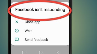 Facebook Isnt Responding Problem  Facebook Not Responding Problem [upl. by Roxi]