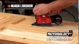 BLACKDECKER® Deutschland  220W Autoselect® 4in1 Multischleifer  KA280K [upl. by Centonze]