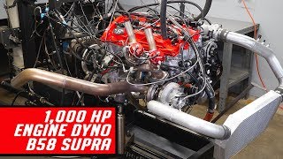 B58 Engine Dyno 1000 Horsepower  Sounds like a 2JZ [upl. by Attenov]