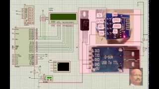 Internet of thingsESP8266by DS18B20 Proteus  8051 Microcontroller [upl. by Haneeja187]