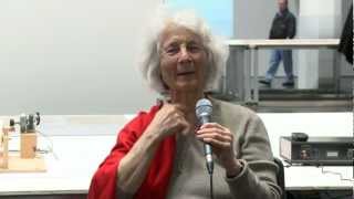 Excerpt from the Artist Talk with Simone Forti 09032012 [upl. by Ecnadnak]