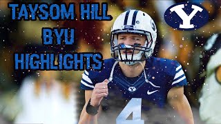 Taysom Hill ULTIMATE BYU Highlights [upl. by Reed461]